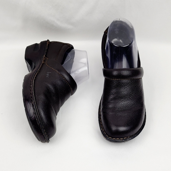 B.O.C Born concept leather clogs shoes - Picture 1 of 11